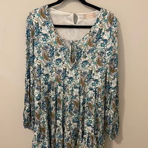 Alter’d state paisley long sleeve dress